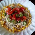 KENERISA's cooksnap of when they made オクラとトマトとそうめんのサラダ.