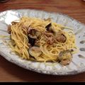 sakanayuka's cooksnap of when they made 梅とツナとナスのペペロンチーノ☆.