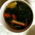ma___111's cooksnap of when they made なんちゃって！蟹の中華スープ♪.