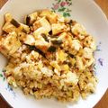 mimiねこ's cooksnap of when they made あんかけ麻婆卵炒飯　.