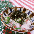 赤い電話's cooksnap of when they made おくらと長芋の梅とろろ和え.