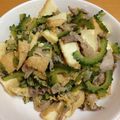 ドラゴン坊主's cooksnap of when they made 厚揚げでゴーヤチャンプル♪.