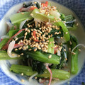 tehutehu2's cooksnap of when they made 簡単副菜！小松菜の和え物.