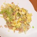 セツ子★'s cooksnap of when they made キャベツとシーチキン炒めon卵.