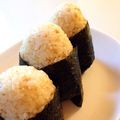 tomozo♪'s cooksnap of when they made 鶏そぼろと紅生姜のおにぎり.