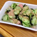 anjizi's cooksnap of when they made キューリとワカメの甘酢生姜漬け.