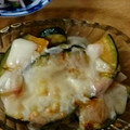 日ペンのみこ's cooksnap of when they made 簡単！ズッキーニのとろ〜りチーズ焼き.