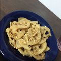 食道楽ing's cooksnap of when they made れんこんのきんぴら.
