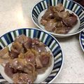 もうらん's cooksnap of when they made 簡単おつまみ☆砂肝のにんにく炒め.