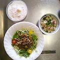 ぱかつん's cooksnap of when they made 簡単！水菜＆ゴボウが大好きになるサラダ♬.