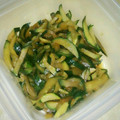 くろもめん's cooksnap of when they made 簡単で意外に美味しい！きゅうりのきんぴら.