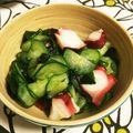 emumihq's cooksnap of when they made 10分超簡単　子供が喜ぶ！タコの酢の物.