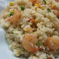 まさべこ's cooksnap of when they made 炊飯器で簡単♪エビピラフ.