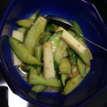 ぷぅしゅけ's cooksnap of when they made めちゃ旨！！胡瓜と長芋のナムル.