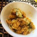 Oyakmam's cooksnap of when they made 簡単☆火を使わずカボチャサラダ.