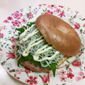 龍青空ママ's cooksnap of when they made 釜あげしらす＆青じそ＆ハムの和風トースト.