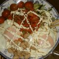 toshiebaba's cooksnap of when they made キムチ＆ザーサイ入り✿豚しゃぶ冷麺.