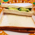 リラシャン's cooksnap of when they made チーズときゅうりのマヨバターサンドイッチ.