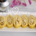 milk＊crown's cooksnap of when they made 鶏そぼろマヨ☆玉子焼き.