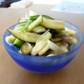 まひわ's cooksnap of when they made 夏を感じる☆胡瓜　ミョウガ　茄子の和え物.