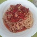 千石煉華's cooksnap of when they made トマト缶で！バジルとトマトの冷製パスタ.