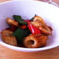 VAVArin's cooksnap of when they made 簡単旨い安い！３拍子レシピちくわ炒め.