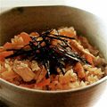 エリンギー太郎's cooksnap of when they made 節約☆簡単☆油揚げ入り炊き込みご飯.