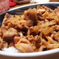 善法寺's cooksnap of when they made 美人COMPANY　ネギタコ豚キムチ丼.