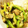 アコちゃん。's cooksnap of when they made ほたてとアスパラのオイマヨ炒め.