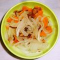 大森ヨーグルト's cooksnap of when they made レンジでチンの玉ねぎと人参の一品.