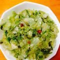 なるにあん's cooksnap of when they made レタス消費に。レタスのナムル.