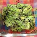 エターニア's cooksnap of when they made ブロッコリーの茎のナムル.