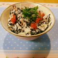 み＊か's cooksnap of when they made ひじき梅ご飯.