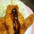 たえvv's cooksnap of when they made 本気出してみた！美味しい串カツ盛り合わせ.
