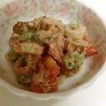 しゃべ子's cooksnap of when they made オクラとトマトのマヨおかか和え.