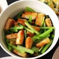 Rinikun's cooksnap of when they made サッと1品！小松菜と野菜天のお浸し.