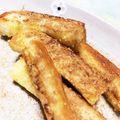 ニモだいすき's cooksnap of when they made パンの耳deおやつにシナモンスティック.