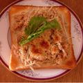 ＭａｒｉｅＤｉａｎｅ's cooksnap of when they made 朝食に♪ツナとごぼうのピザトースト.