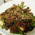 こはみおのママ✩'s cooksnap of when they made 牛小間肉のオイスターソース炒め.