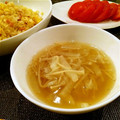 maruumar's cooksnap of when they made 大根とえのきの中華スープ♪.
