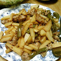 カズオリ's cooksnap of when they made じゃが芋､ししとう､鶏肉のさっぱり炒め♪.