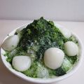 kojix68k's cooksnap of when they made ちょっぴり大人味♪抹茶のかき氷.