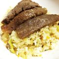れふ☆☆☆☆'s cooksnap of when they made 簡単♪激うま♡カルビ焼肉ピラフ☆★.