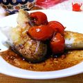 keiO3's cooksnap of when they made スズキのソテー☆トマトとバルサミコソース.
