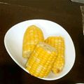 shizuとreo's cooksnap of when they made 電子レンジでとうもろこし！.