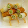 テケト料理人。's cooksnap of when they made ちくわにおくらを詰めました！.