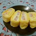 赤い電話's cooksnap of when they made カニかまとチーズの卵焼き.