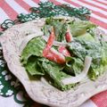 赤い電話's cooksnap of when they made カニカマとレタスのもりもりサラダ.