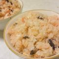 papikun's cooksnap of when they made 鮭フレークで☆鮭おこわ.
