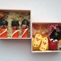 peachpp's cooksnap of when they made 簡単キャラ弁おかず：ｳｨﾝﾅｰの兵隊さん.